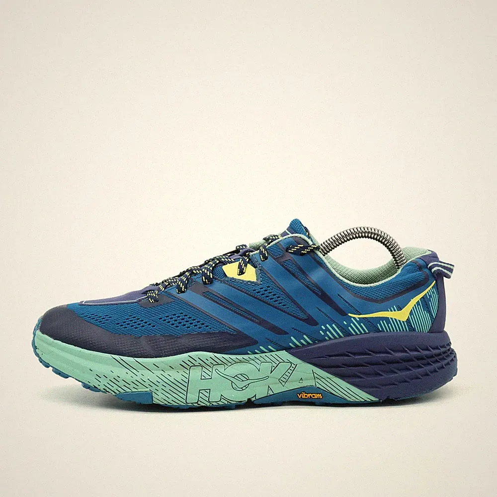 Hoka One Herren Speedgoat 3 Laufschuhe Vibram-Sohle Trailrunning EU 44
