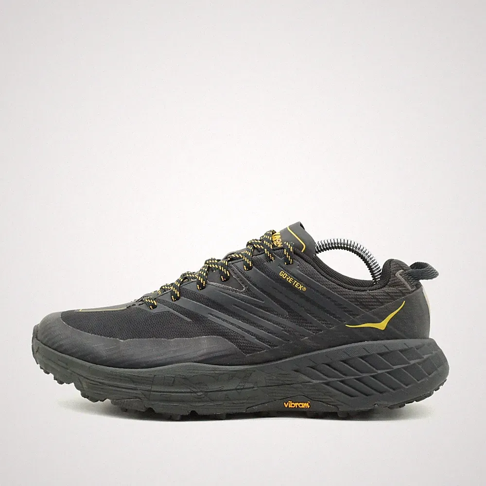 Hoka One Herren Speedgoat 4 GTX Laufschuhe EU 44 schwarz/gelb 1106530 ADGG