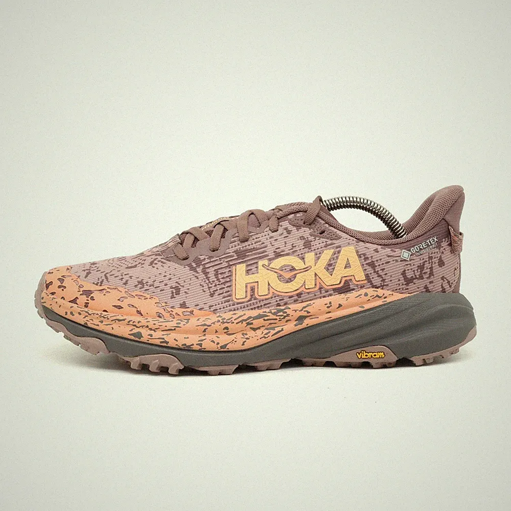 Hoka One Herren Speedgoat 6 GTX Laufschuhe Vibram-Sohle Trail-Laufschuhe EU 42