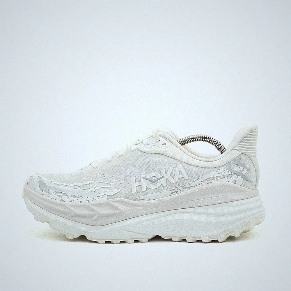 Hoka One Herren Stinson 7 Laufschuhe Weiß ämpfung Trailrunning-Schuhe EU 43⅓