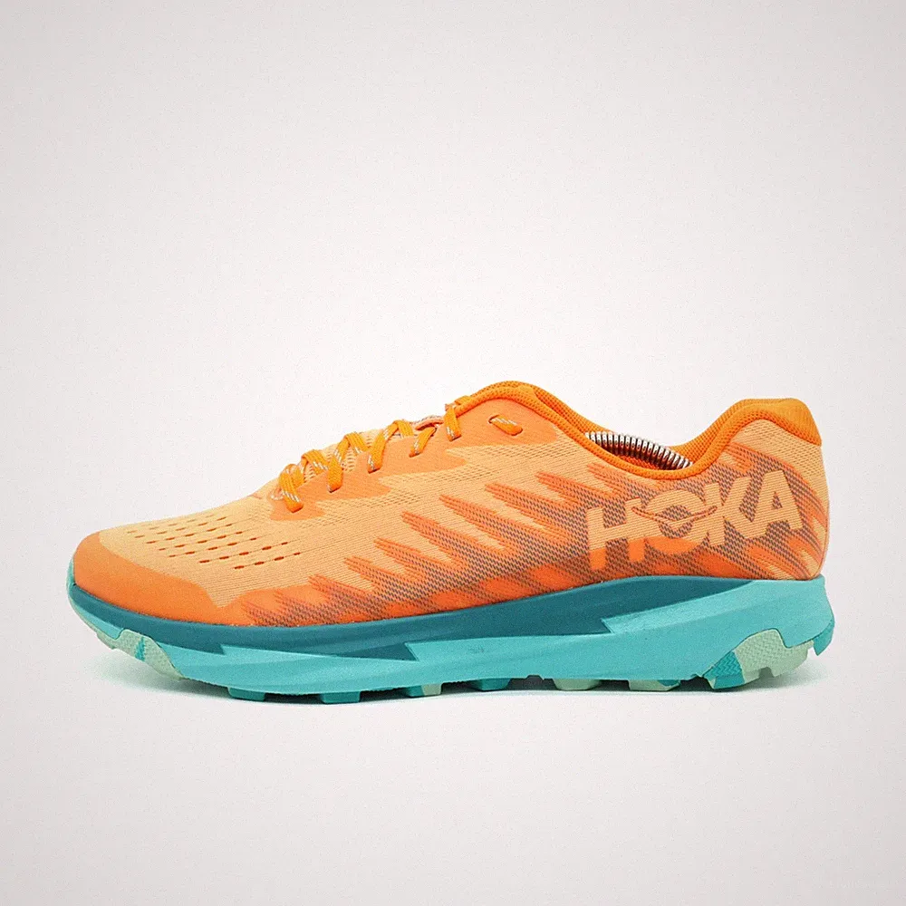 Hoka One Herren Torrent 3 Sportschuh Orange Türkis ämpfung Laufschuhe EU 44⅔
