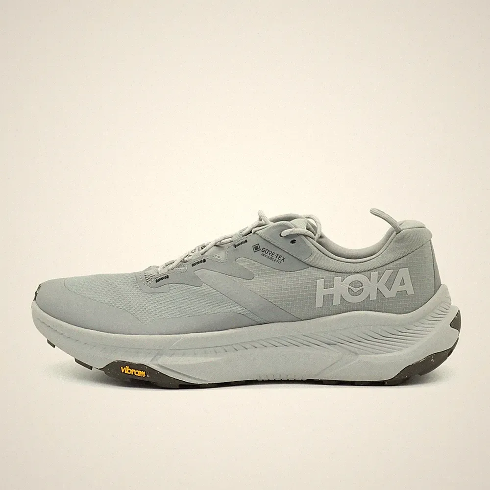 Hoka One Herren Transport GTX Sportschuh Grau Synthetik Laufschuh EU 49 1/3