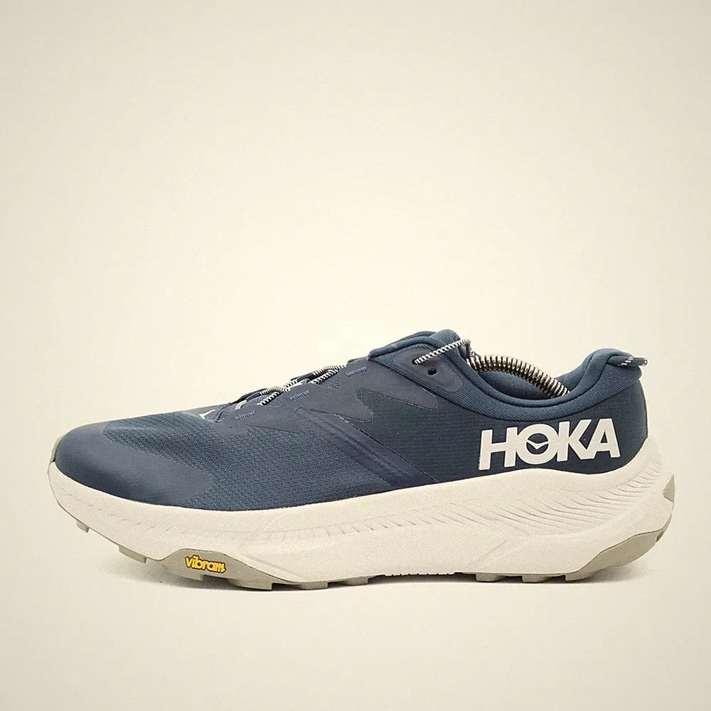 Hoka One Herren Transport Wide Sportschuh EU 45 1/3 Blau Weiß 1164370 Passform