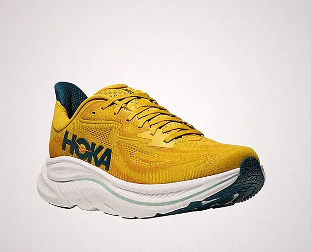 HOKA ONE ONE CLIFTON 10 Laufschuh mit atmungsaktivem Mesh-Obermaterial , Gr. 45