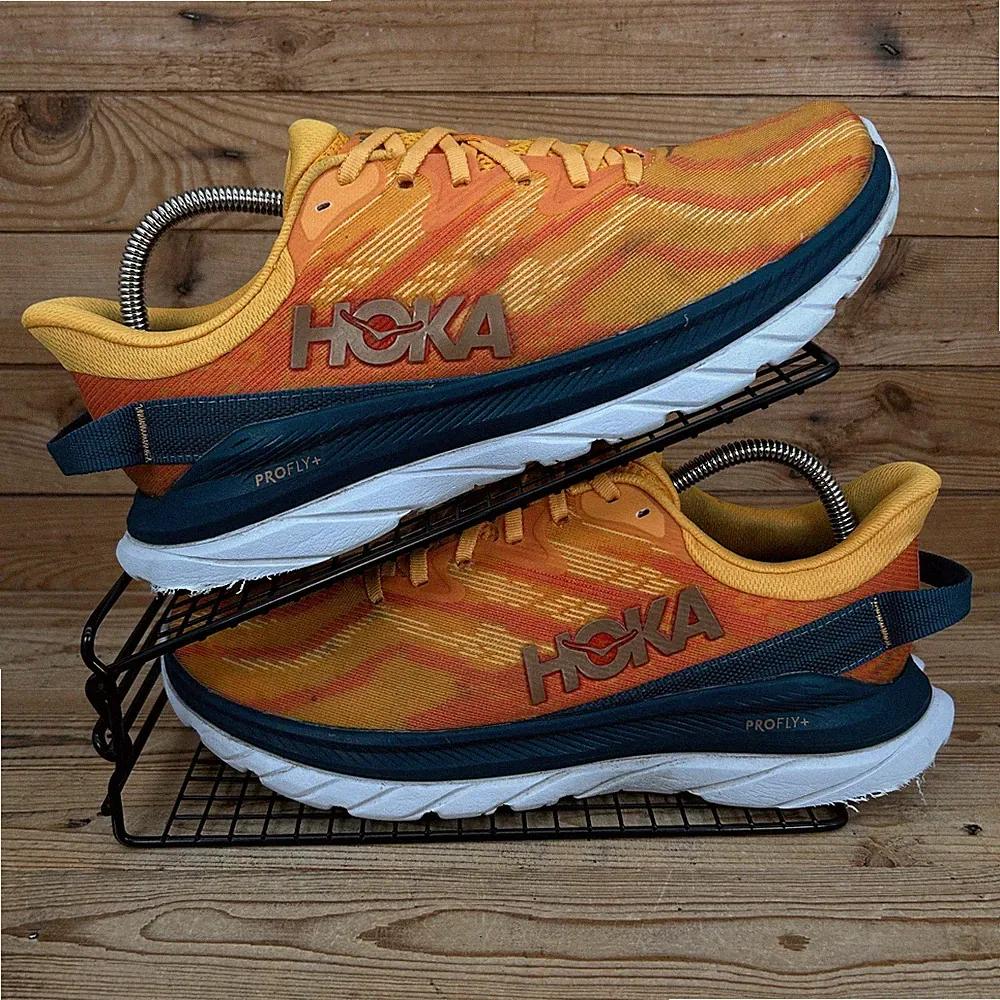 Hoka One One Sneaker Herren UK 9,5 Mach Supersonic Radiant Yellow Laufschuhe
