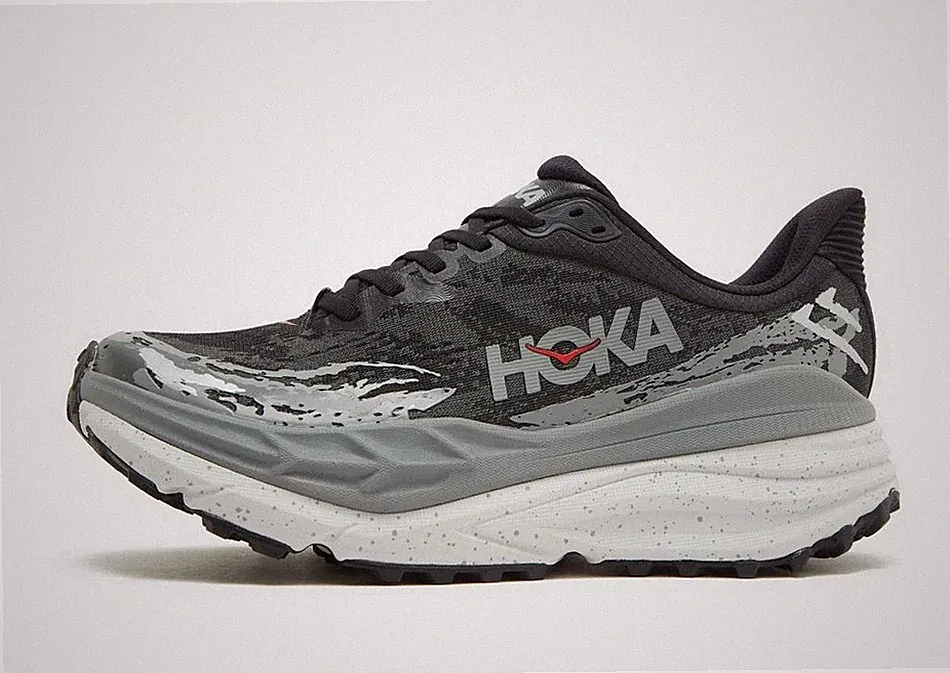 HOKA Stinson 7 Herren Laufschuhe in Grau