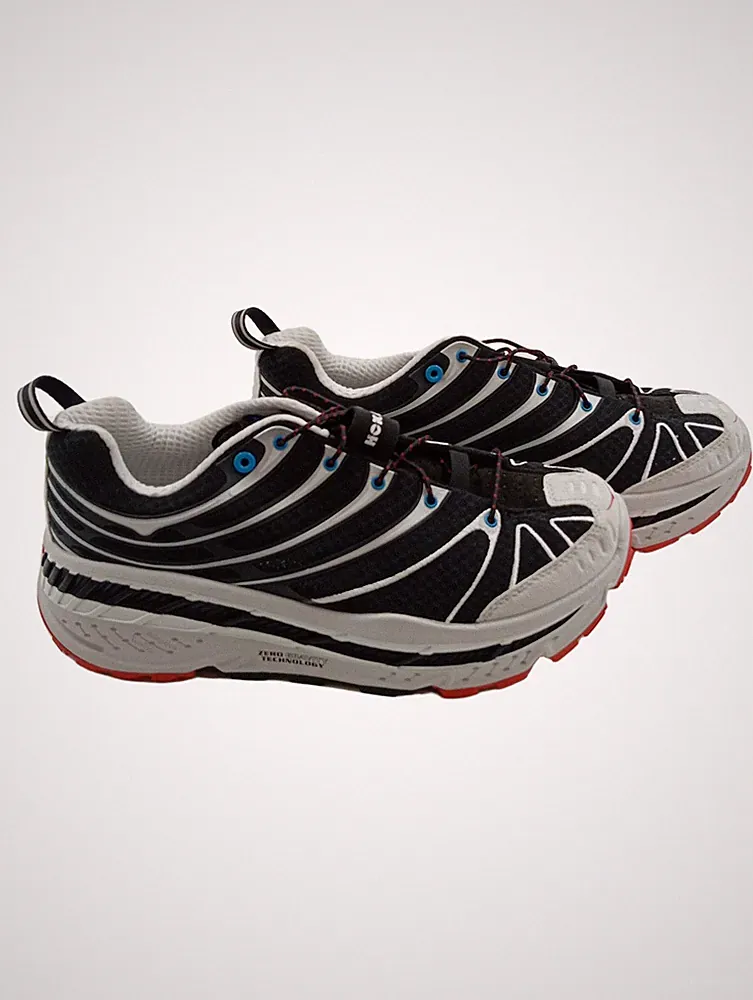 HOKA Stinson Evo OG Sportschuhe Herren Schwarz Gr. 44.5 Laufschuhe Mesh