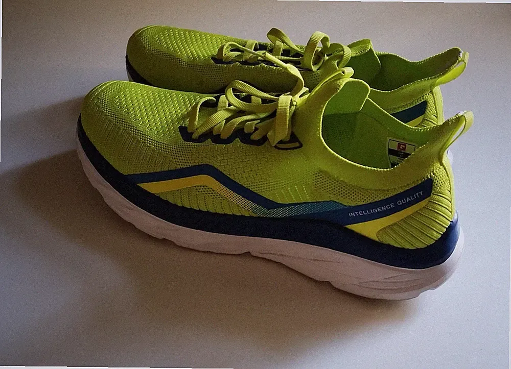 IQ Laufschuhe, Herren, Neongelb, Größe 43