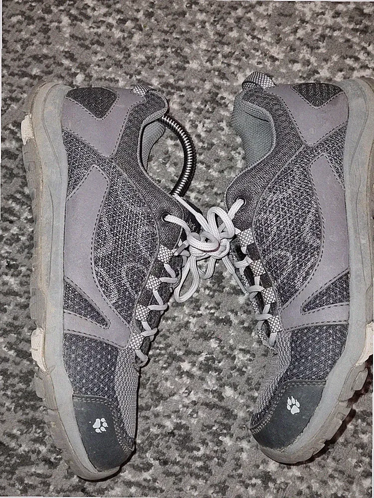 Jack Wolfskin Herrenschuhe Laufschuhe Grau Gr.41 UK 7,5