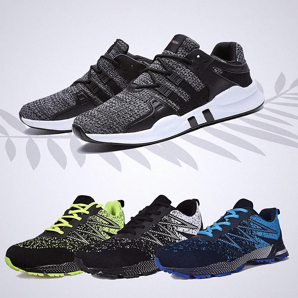 JACKSHIBO Herren Sportschuhe Laufenschuhe Freizeit Turnschuhe Sneaker Leicht