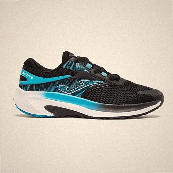 Joma Active Laufschuhe Herren 2601 Nero Multi VTS Mesh Traspirant