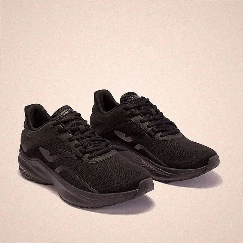 joma laufschuh chrom herren schwarz schnürer