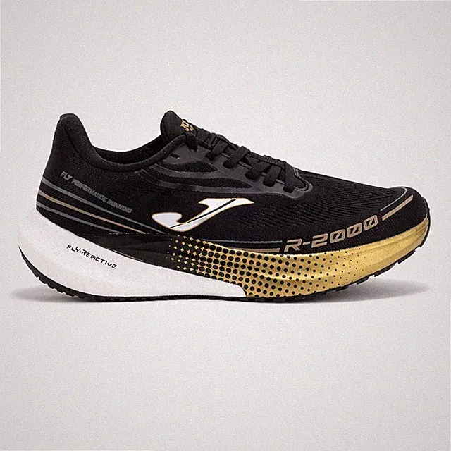 JOMA SCHUHE R.2000 BLACK GOLD RUNNING RR200W2591 HERREN ORIGINAL