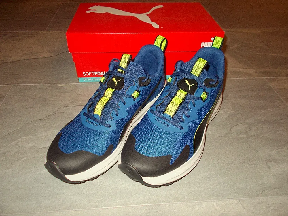 Jungen Herren Laufschuhe Sportschuhe Sneaker Gr. 41 Puma Twitch Runner Trail NEU