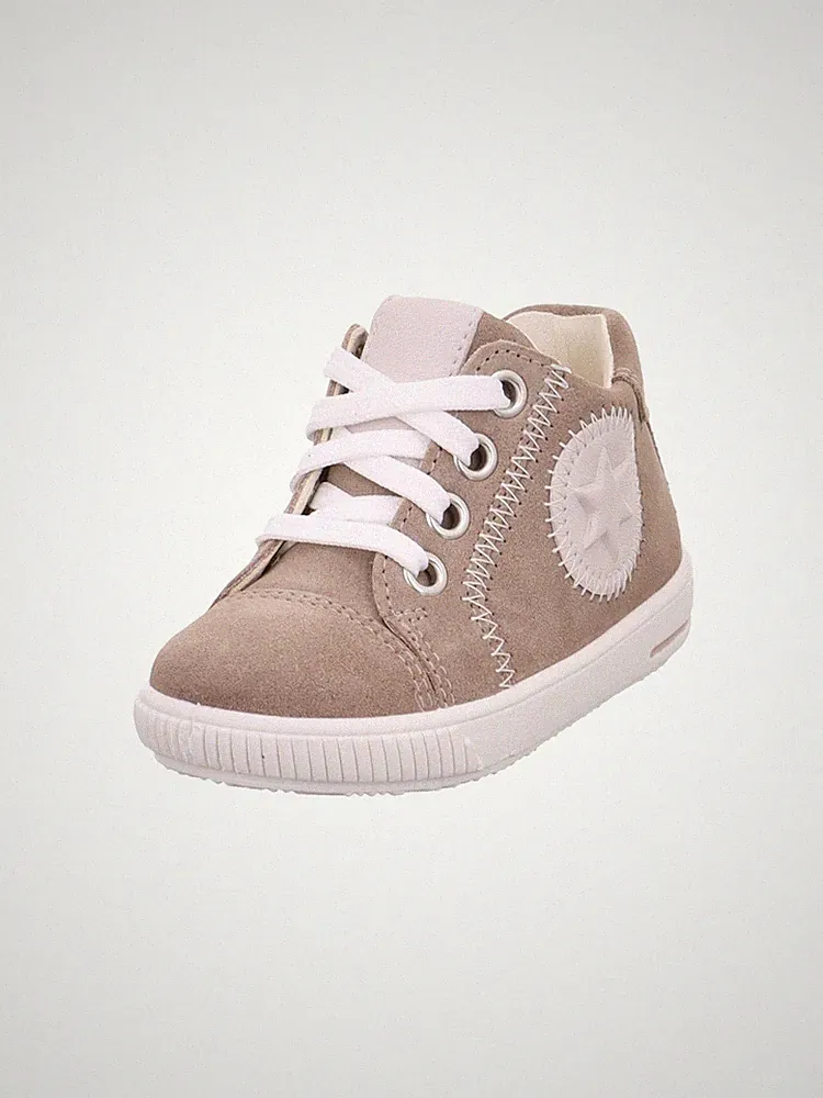 Jungen Moppy Lauflernschuhe,BEIGE/WEIß 4000,21 EU