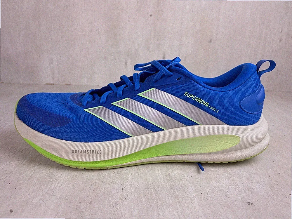(K366) Adidas Supernova Ease 2 Laufschuhe Gr. 48 Herren Blau Cloudfoam JQ3910