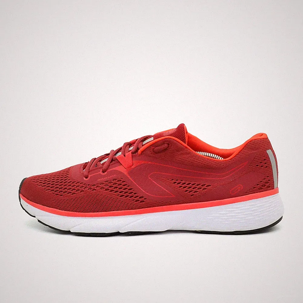 Kalenji Herren Support M Shoes Red2 Sportschuh Rot Mesh Low-Top Laufschuhe EU 45