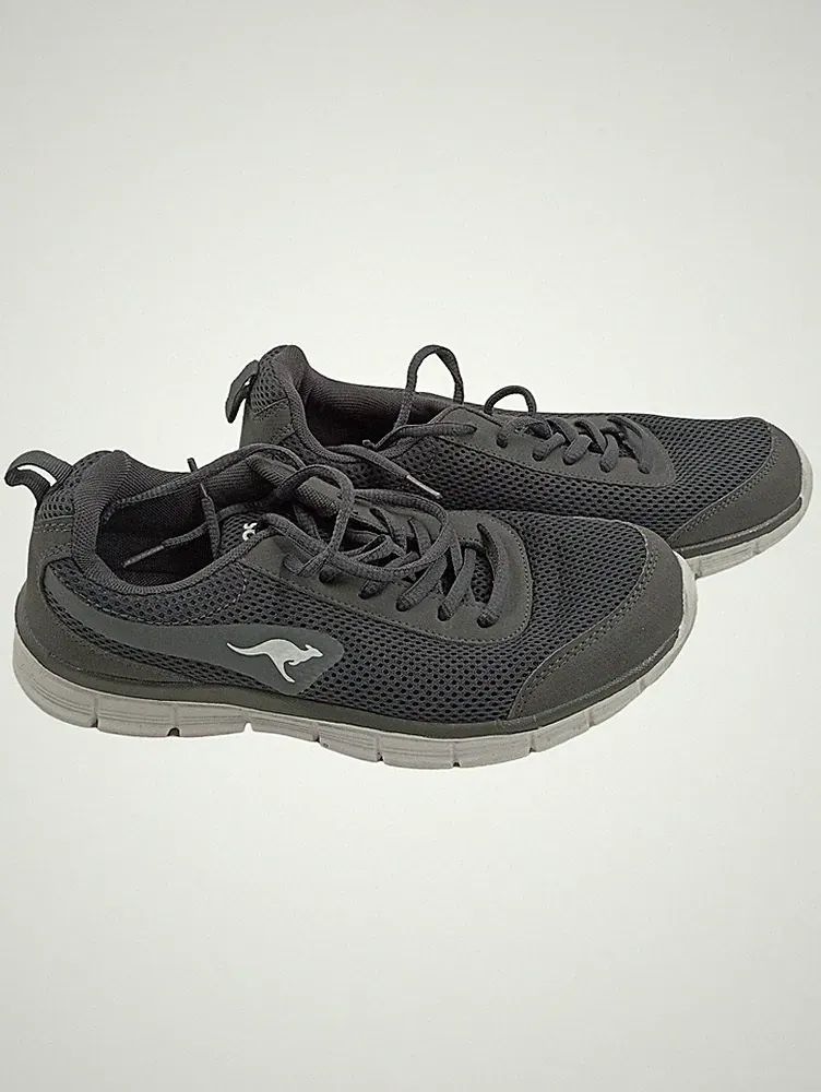 KangaROOS ST.L Sportschuhe Herren Laufschuhe Gr. 39 Grau Mesh Sneaker