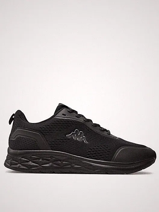 Kappa 351H2UW A05 Herren Laufschuhe Schwarz Netz Running Sport Turnhalle