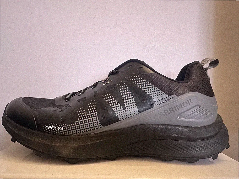 Karrimor Apex v4 Wasserdichte Laufschuhe Herren Schwarz UK 9.5 EU 44