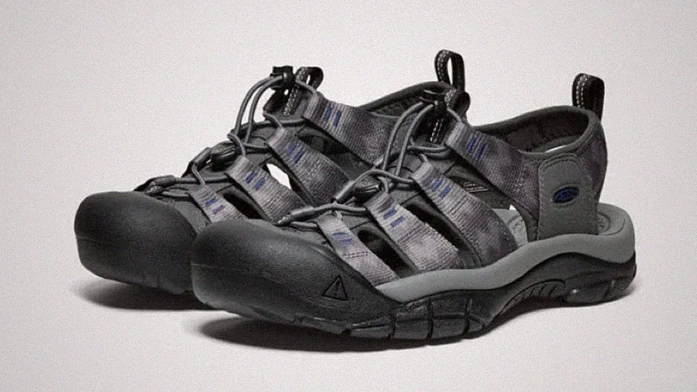 KEEN Newport H2 Wassersandalen grau 26,5 cm Herren neu leicht abriebfest