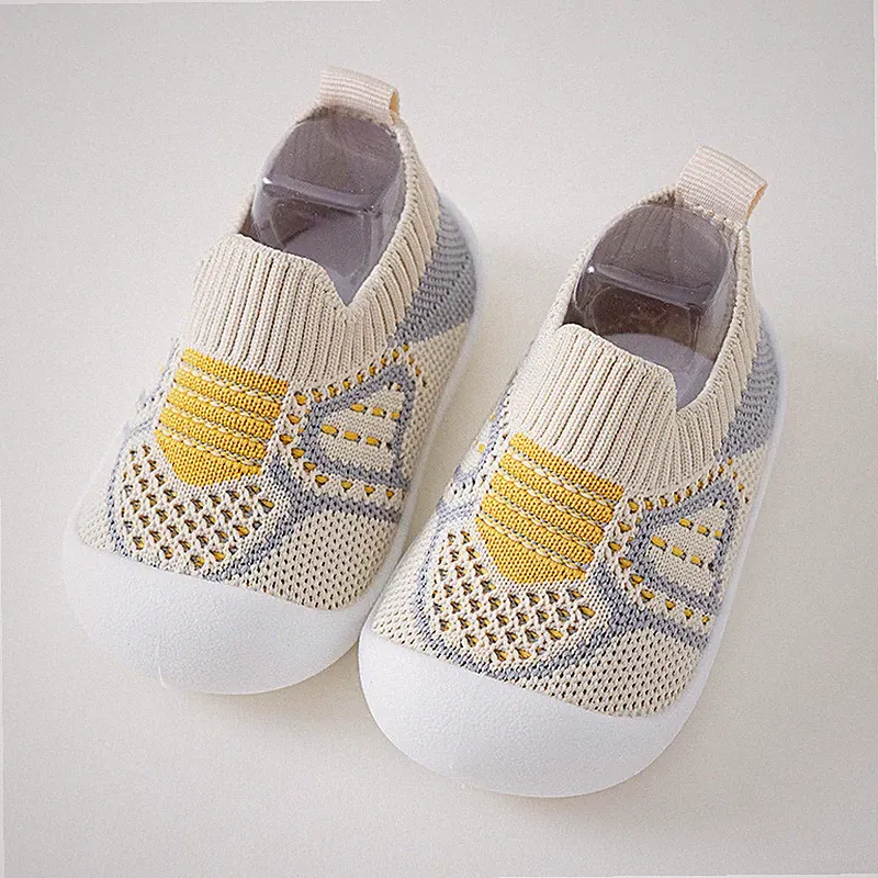 Kinder Lauflernschuhe Baby Krabbelschuhe Babyschuhe Rutschfest Hausschuhe Sommer