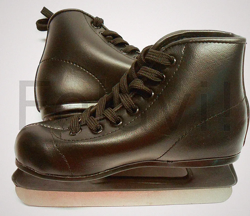 Kinder Schlittschuhe Kunstlauf Schuhe Kinder / Damen Gr. 28 - 36 schwarz (F70)