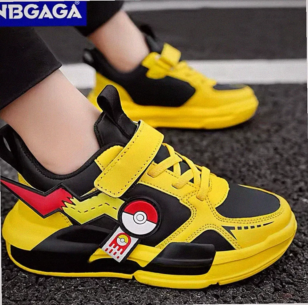 Kinder Schuhe Sportschuhe Laufschuhe im Pokemon Pikachu look als Geschenk