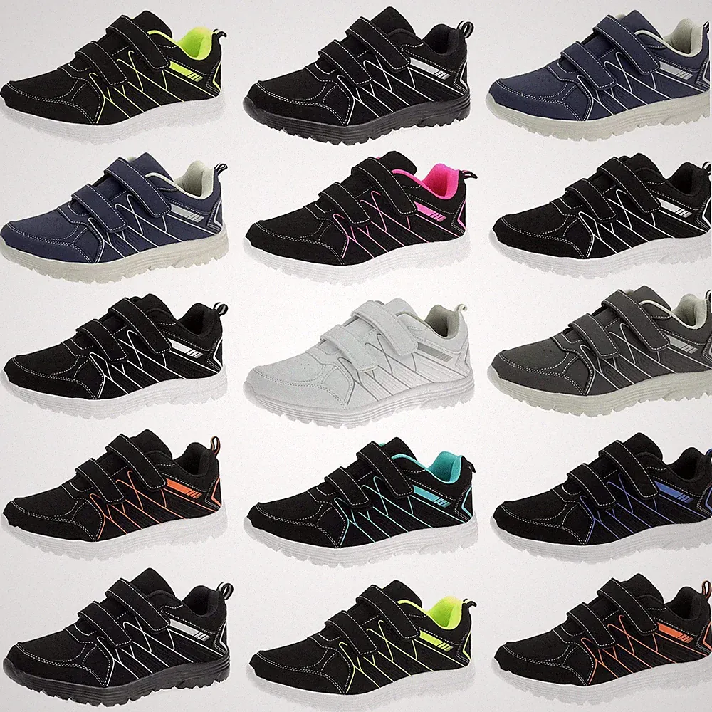 Klettschuhe Sneaker Sportschuhe Turnschuhe Laufschuh Klettverschluss Größe 36 38