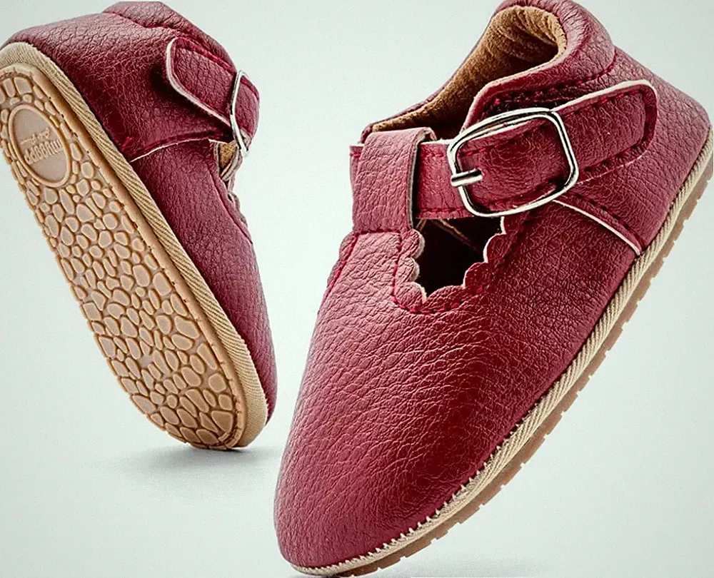 Krabbelschuhe Leder Lauflernschuhe Mädchen Hausschuhe Babyschuhe Weiche Schuhe