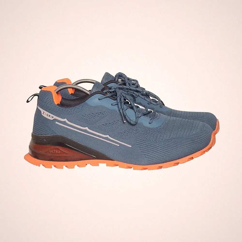 Kricely, Laufschuhe, Größe: 47, model: trail shoes, Blau/Orange, Herren #fbj