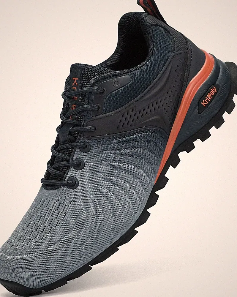 Kricely Traillaufschuhe Herren Laufschuhe Straßenlaufschuhe Sneaker Leicht