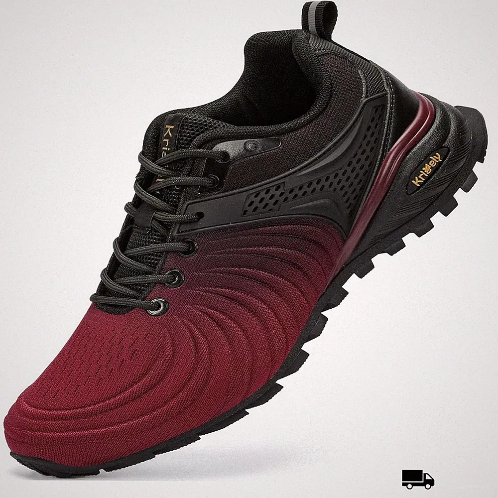 Kricely Traillaufschuhe Herren Laufschuhe Straßenlaufschuhe Sneaker Leicht