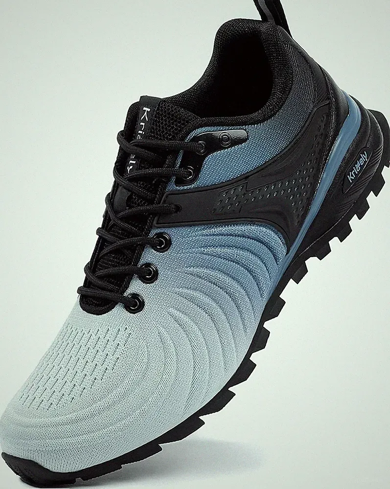 Kricely Traillaufschuhe Herren Laufschuhe Straßenlaufschuhe Sneaker Leicht