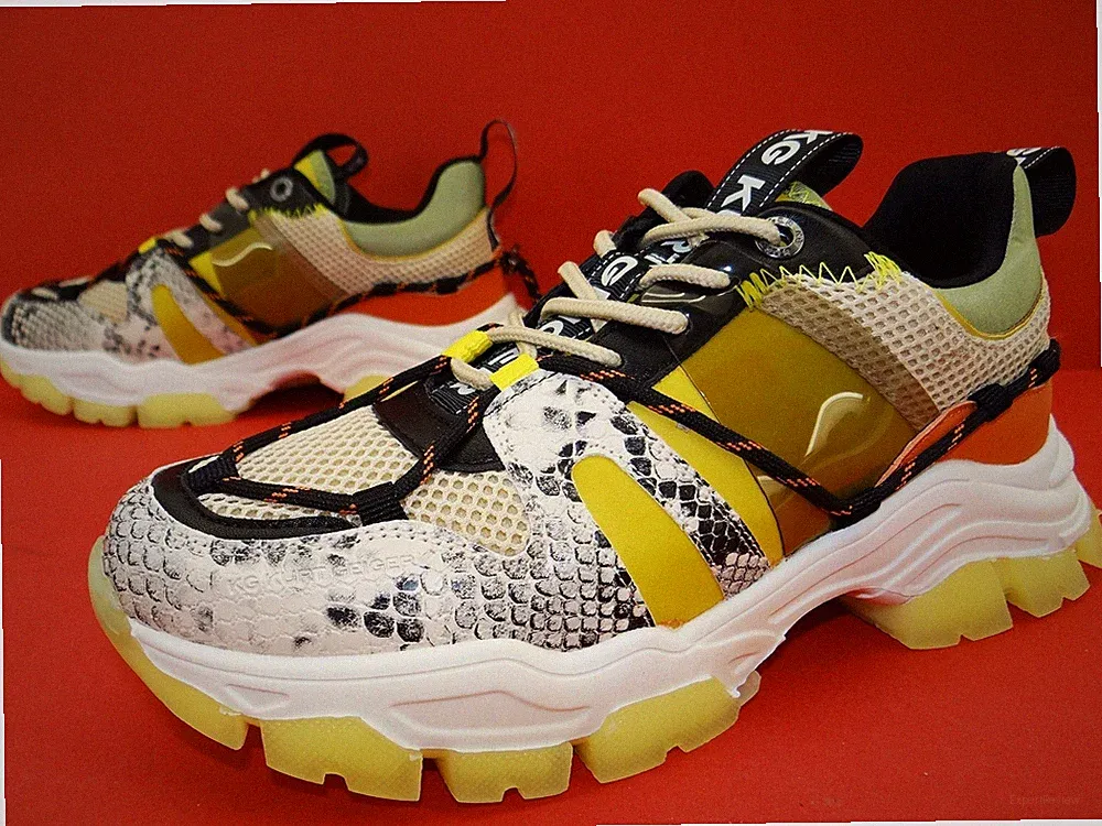 Kurt Geiger Limitless Sneaker Turnschuhe Laufschuhe Damen Schuhe Gr.39 Multi
