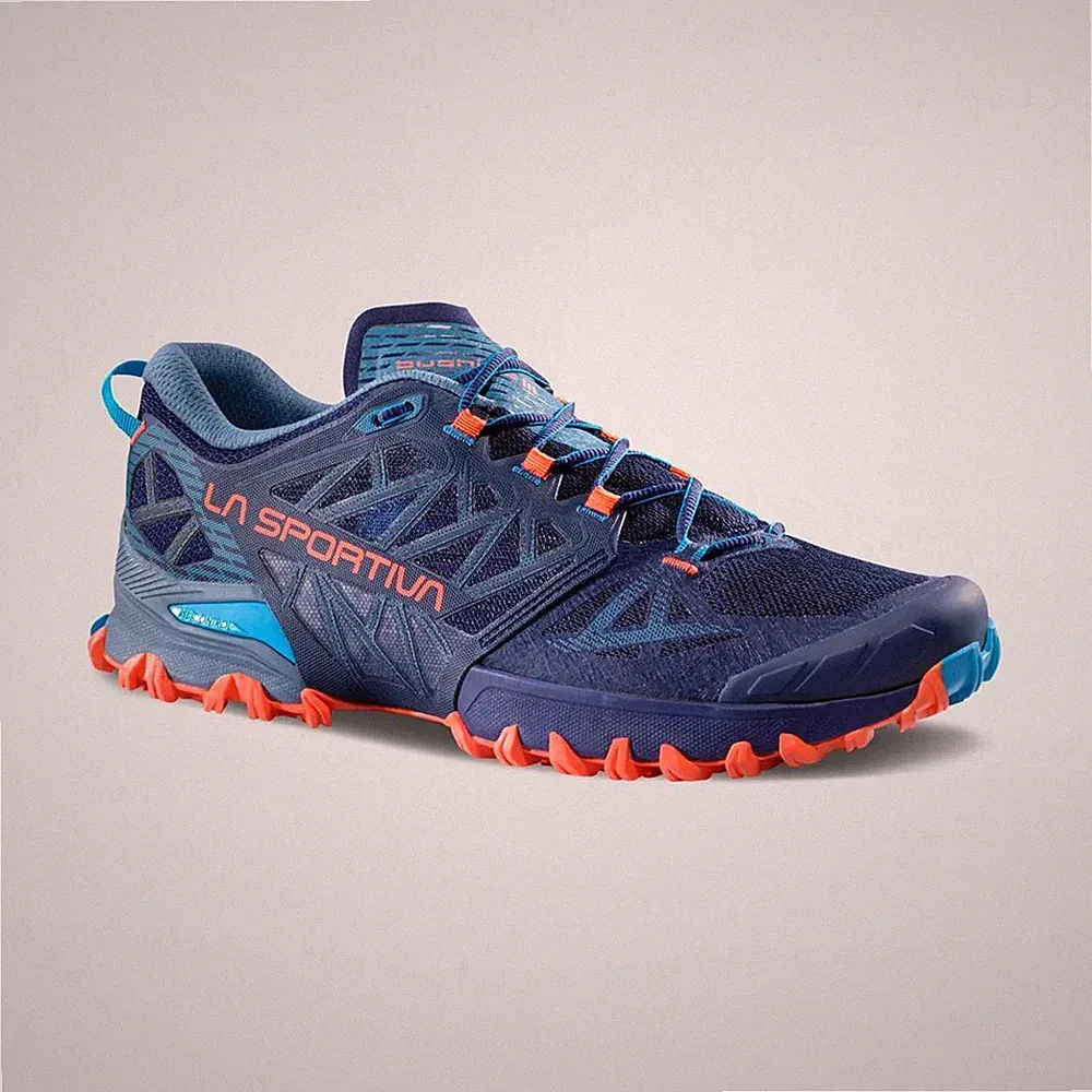 La Sportiva Bushido III Wide deep sea Trailrunningschuhe Berglaufschuhe Herren