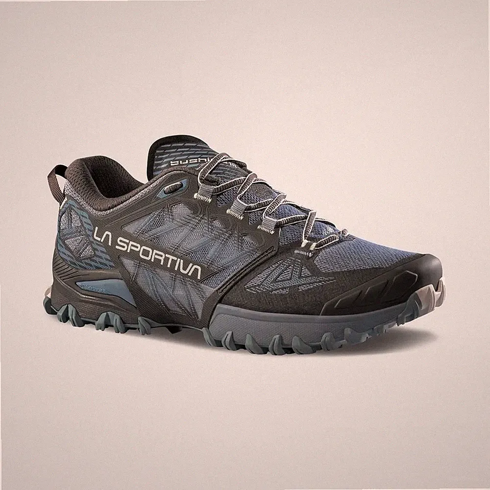 La Sportiva Bushido III Wide Woman carbon limestone Trailrunningschuhe Damen