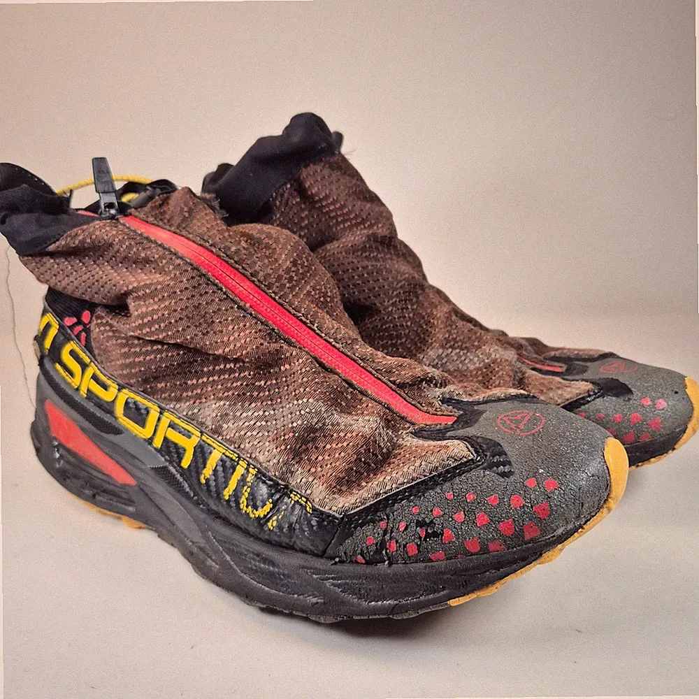 La Sportiva Crossover 2.0 GTX Trailrunningschuhe Herren Größe 11,5 Reißverschluss Gamasche