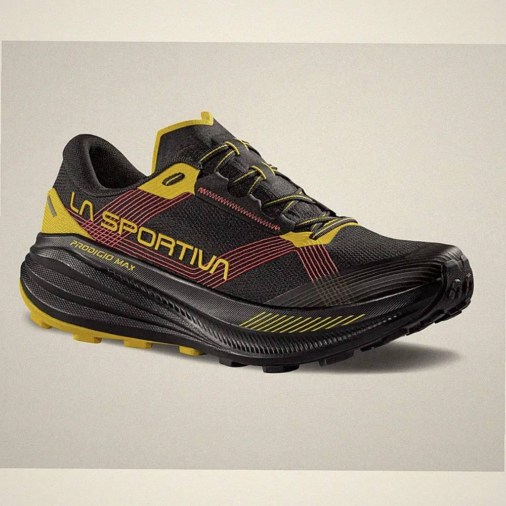 La Sportiva Prodigio Max Black Yellow Trailrunningschuhe Neu 40 41 42 43 44...