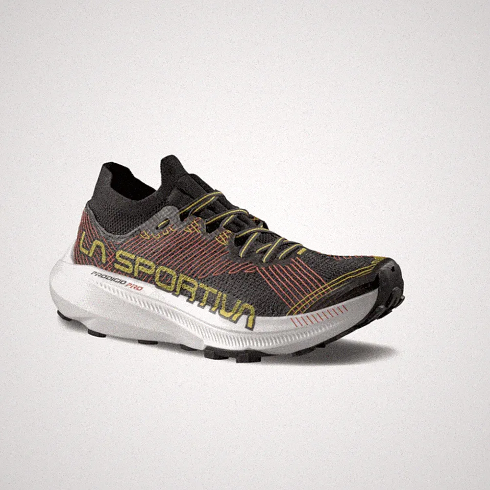La sportiva Prodigio Pro Black Yellow Trail Laufschuhe Neu EU 40-46