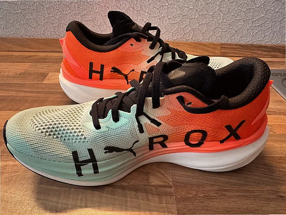 Laufschuh Puma HYROX Deviate Nitro Herren Running Marathon Halbmarathon Gr. 42,5