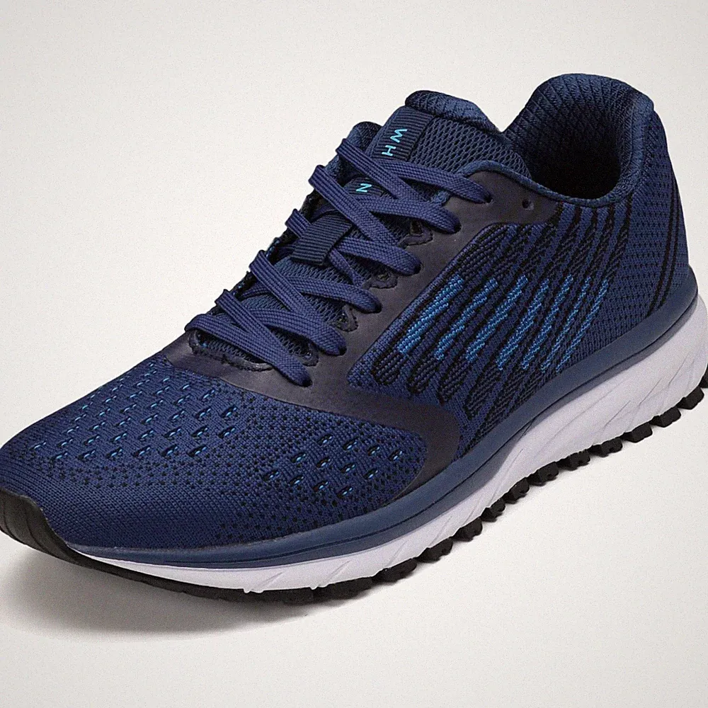 Einfarbig Walking-Schuh