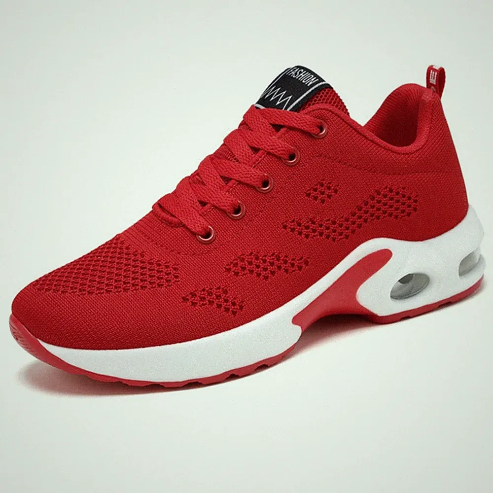 Laufschuhe Damen Straßenlaufschuhe Luftpolster Sneaker Frauen Leichte Turnschuhe