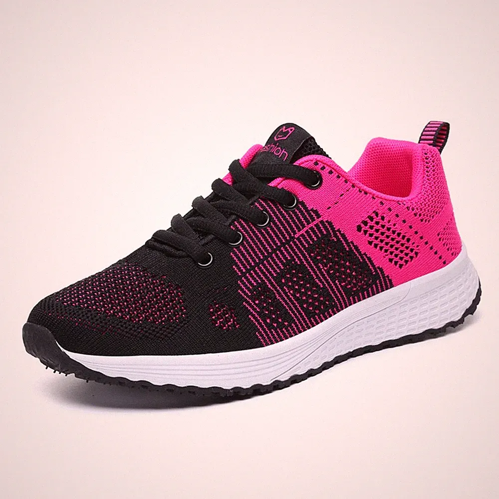 Laufschuhe Damen Turnschuhe Sneaker Sportschuhe Atmungsaktives Joggingschuhe DE