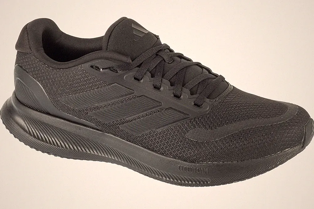 Laufschuhe Herren, adidas Runfalcon 5, Schwarz