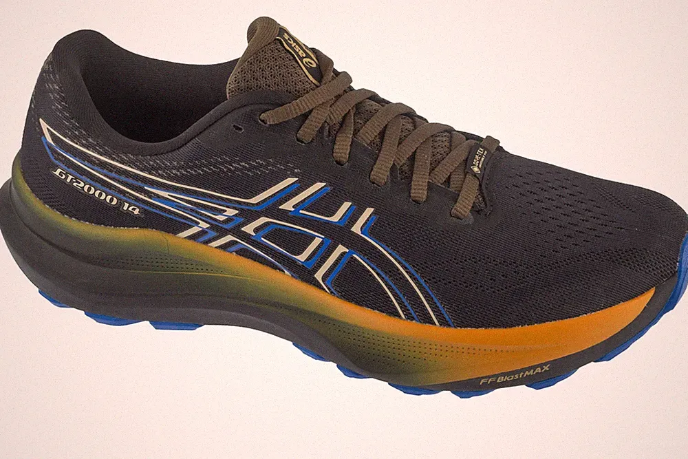 Laufschuhe Herren, ASICS GT-2000 14 GTX, Schwarz