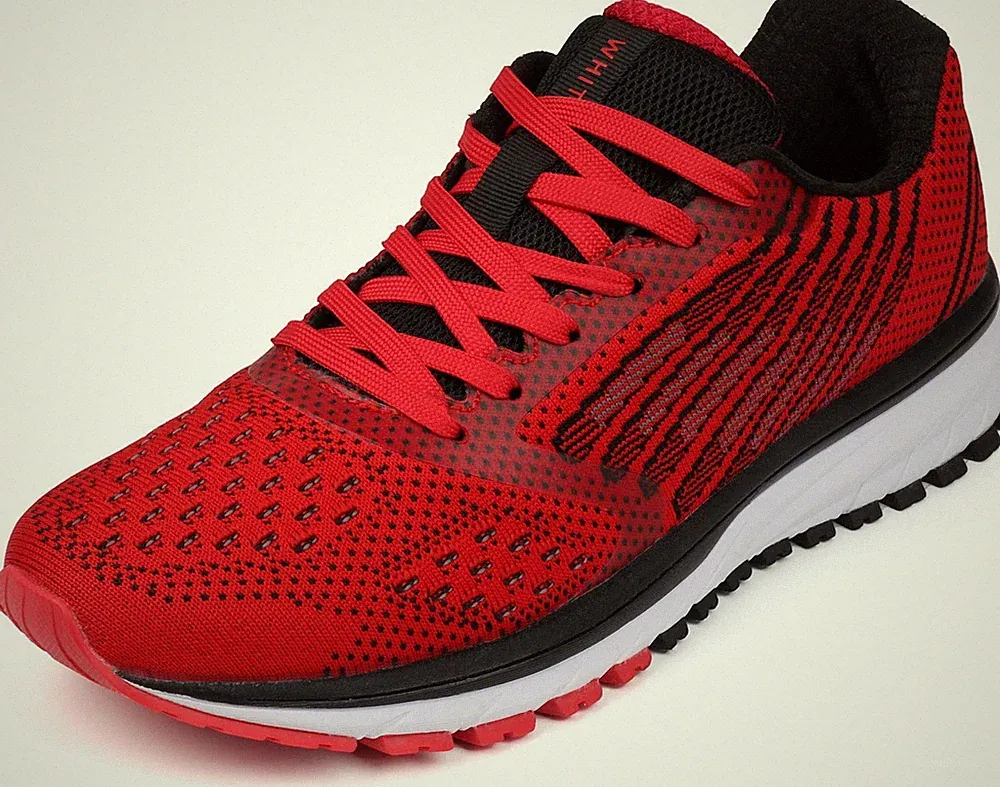 Laufschuhe Herren Damen Sportschuhe Turnschuhe Rot 46