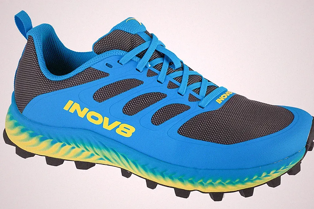 Laufschuhe Herren, Inov-8 MudTalon, Blau