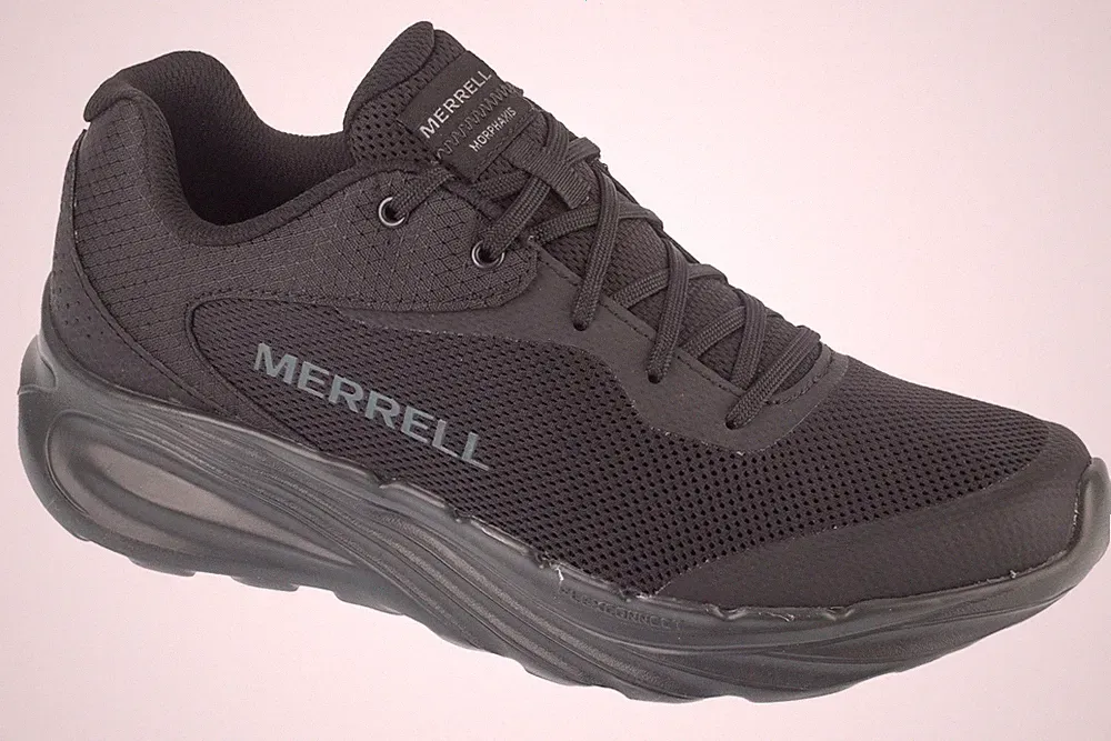 Laufschuhe Herren, Merrell Morphaxis, Schwarz