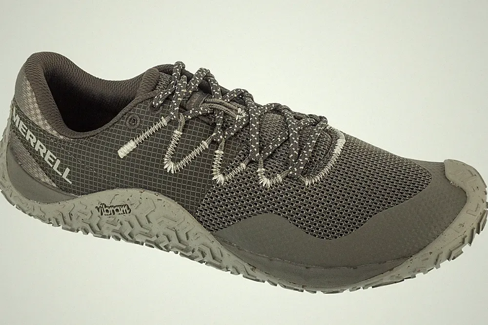 Laufschuhe Herren, Merrell Trail Glove 7, Braun